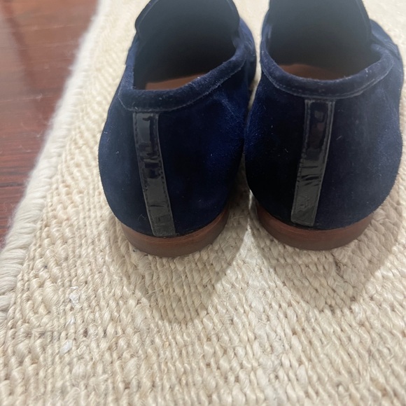 Blue Suede Loafers Margaux 38.5 - Picture 2 of 4